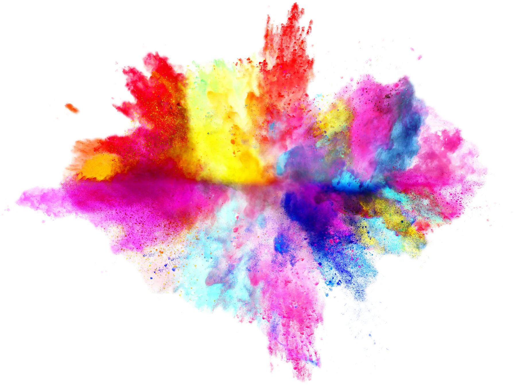 Color graphy Explosion, holi, white, computer Wallpaper, magenta png free download